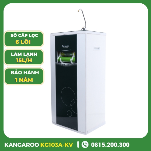 Máy lọc nước Kangaroo KG103-KV lắp Tủ Bếp