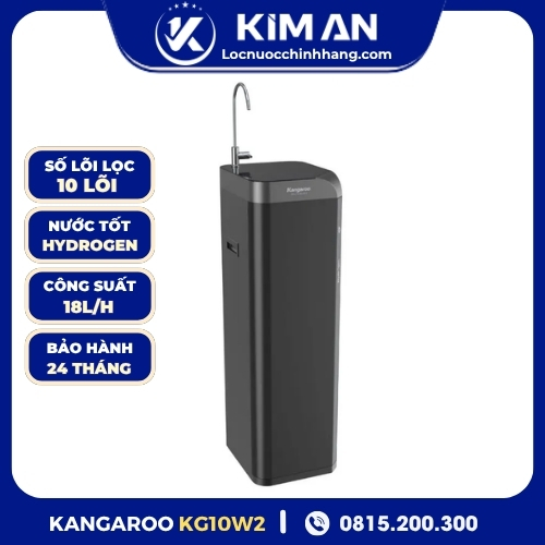Máy Lọc Nước Kangaroo Tủ Đứng Hydrogen Waterfall KG10W2