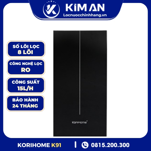 Máy lọc nước Korihome K-book K91