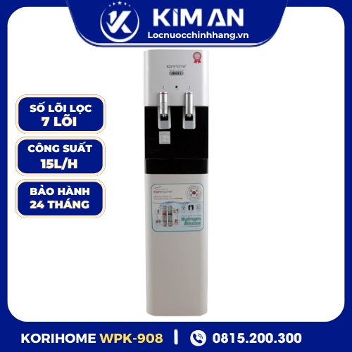 Máy lọc nước KoriHome WPK-908 nóng lạnh