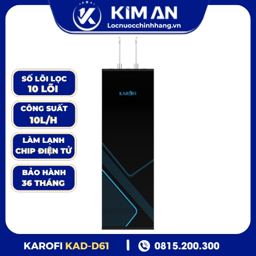 Máy lọc nước nóng lạnh Karofi KAD-D61
