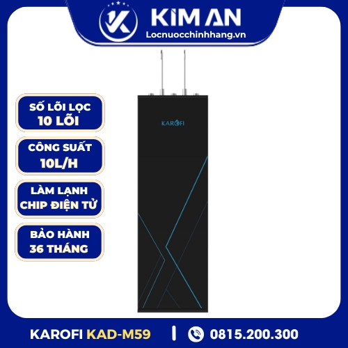 Máy lọc nước nóng lạnh Karofi KAD-M59