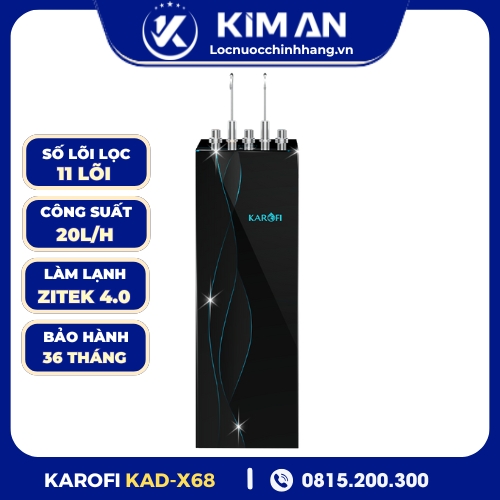 Máy lọc nước nóng lạnh Karofi KAD-X68
