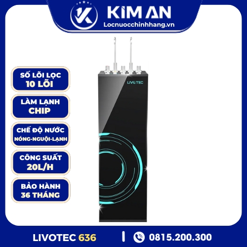 Máy lọc nước nóng lạnh Livotec 636