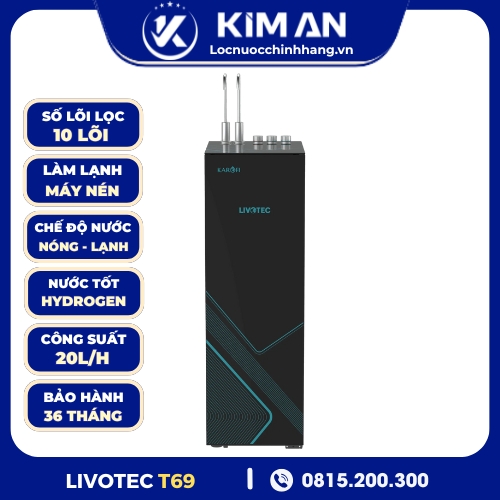 Máy lọc nước nóng lạnh Livotec T69