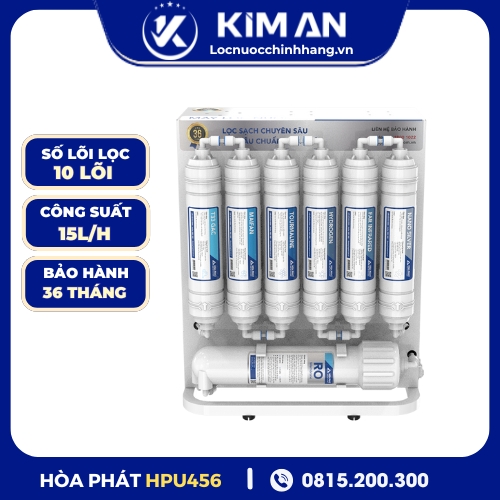 Máy lọc nước RO để gầm Hòa Phát HPU456