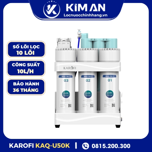 Máy lọc nước RO Karofi KAQ-U50K