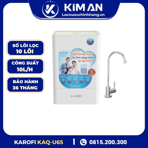 Máy lọc nước RO Karofi KAQ-U65