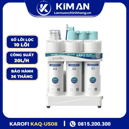 Máy lọc nước RO Karofi KAQ-US08