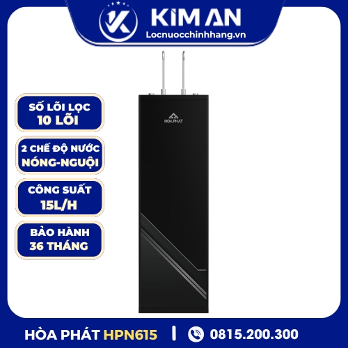 Máy lọc nước RO nóng nguội Hòa Phát HPN615