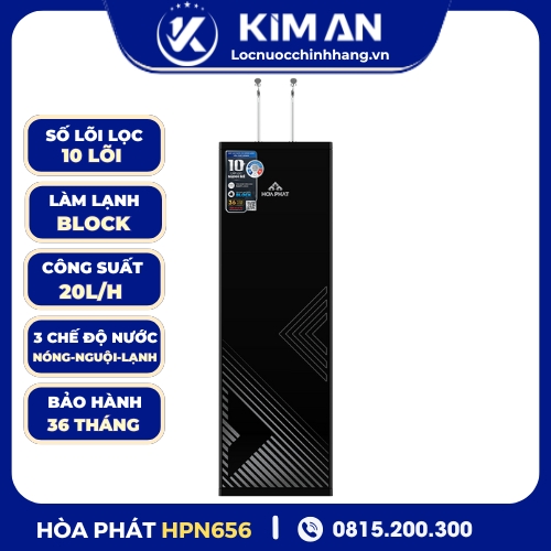 Máy lọc nước RO nóng nguội lạnh Hòa Phát HPN656
