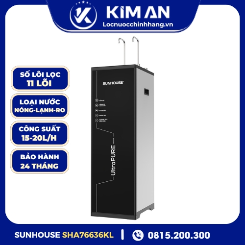MÁY LỌC NƯỚC RO UltraPURE SUNHOUSE 11 LÕI SHA76636KL