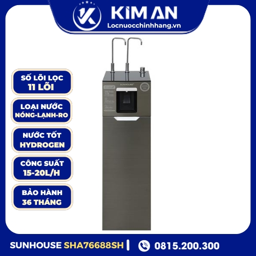 MÁY LỌC NƯỚC RO UltraX SUNHOUSE 11 LÕI SHA76688SH