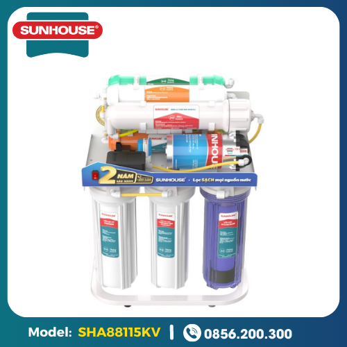 Máy lọc nước R.O không vỏ SUNHOUSE SHA88115KV