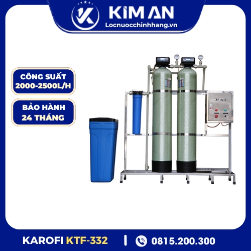 Máy lọc nước tổng đầu nguồn Karofi KTF - 332