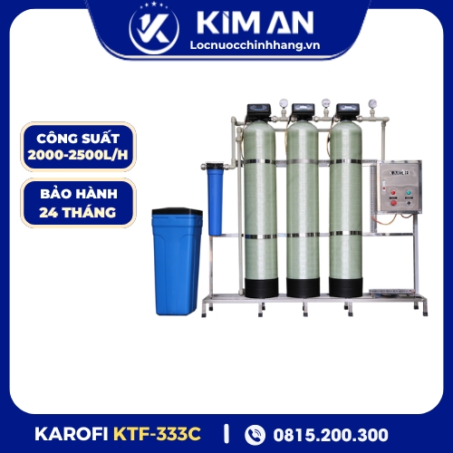Máy lọc nước tổng đầu nguồn Karofi KTF - 333