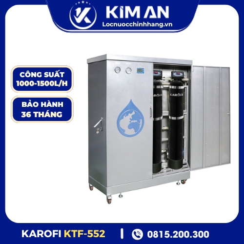 Máy lọc nước tổng đầu nguồn Karofi KTF - 552