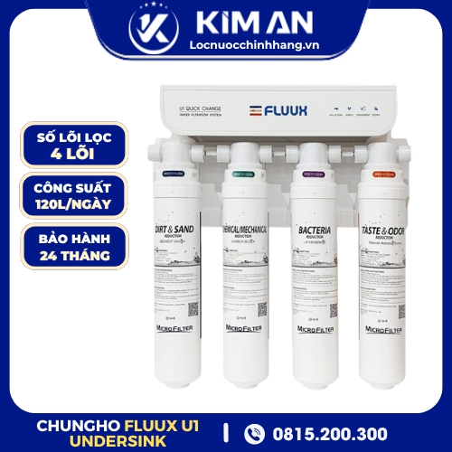 Máy Lọc Nước UF Tủ Bếp ChungHo FLUUX U1 Undersink