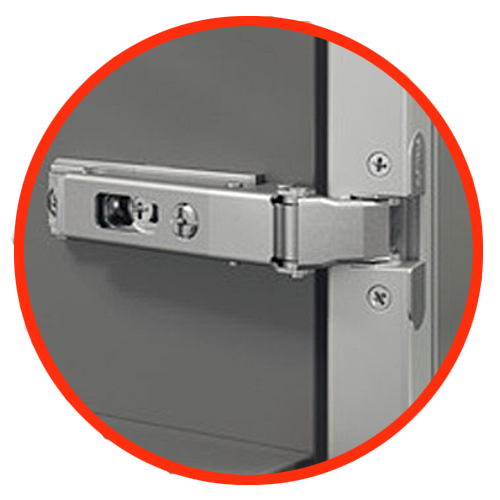 Hệ bản lề cánh tủ