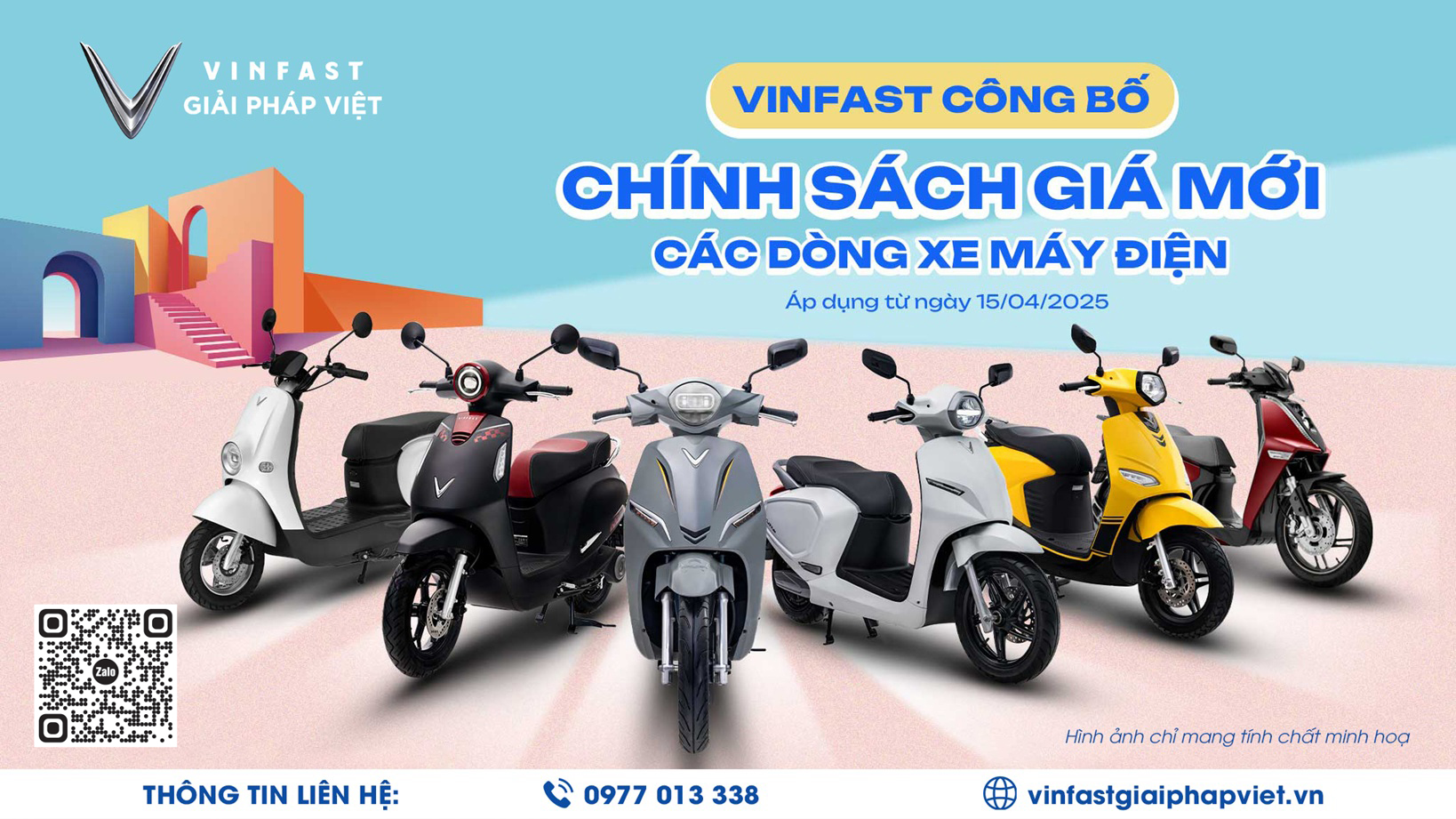 VinFast Thông Báo Giá Mới Cho Các Dòng Xe Máy Điện
