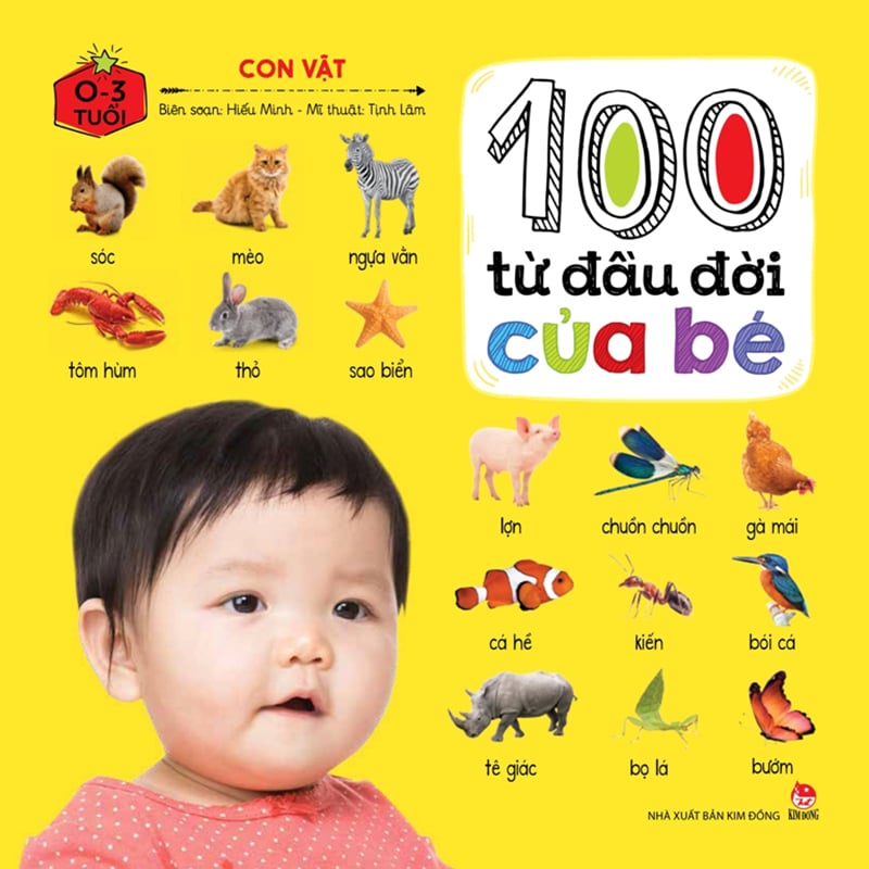 100 Từ Đầu Đời Của Bé - Con Vật