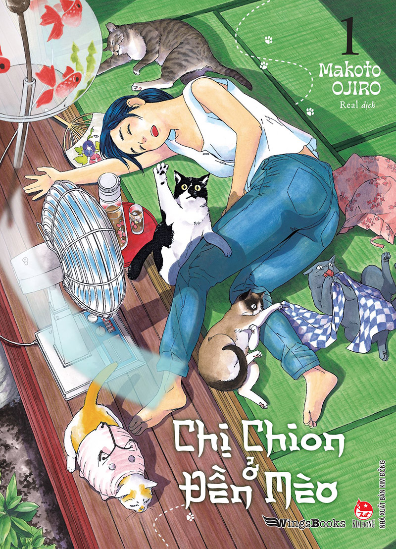 Chị Chion Ở Đền Mèo - Tập 1 - Tặng Kèm 2 Bookmark + 1 Postcard