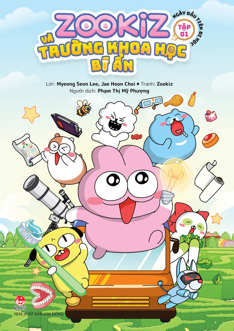 Zookiz Và Trường Khoa Học Bí Ẩn - Tập 1 - Ngày Đầu Tiên Đi Học - Tặng Kèm Sticker