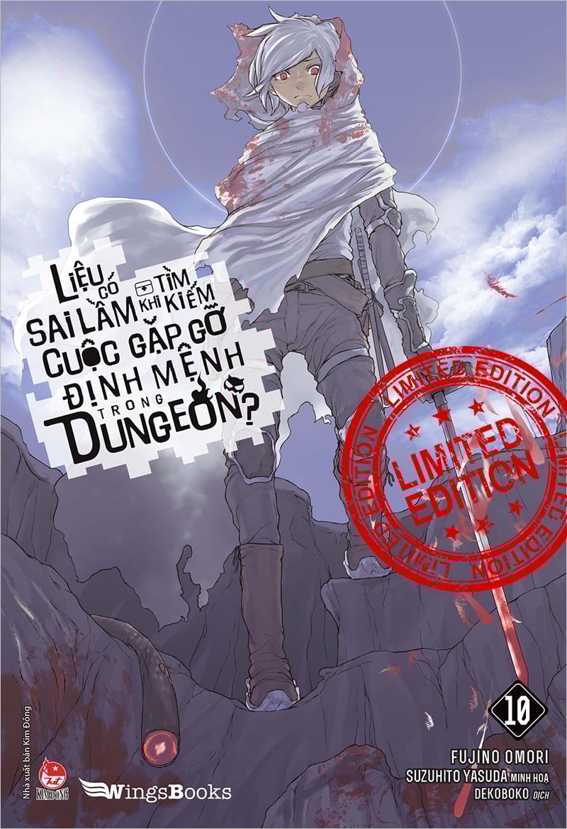 Liệu Có Sai Lầm Khi Tìm Kiếm Cuộc Gặp Gỡ Định Mệnh Trong Dungeon - Tập 10 - Tặng Kèm Bookmark