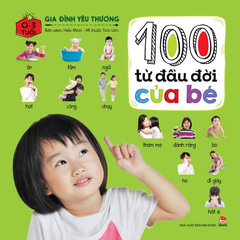 100 Từ Đầu Đời Của Bé - Gia Đình Yêu Thương