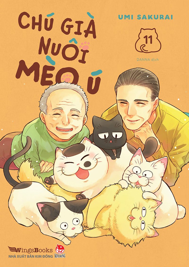 Chú già nuôi mèo ú - tập 11 (tặng kèm postcard)