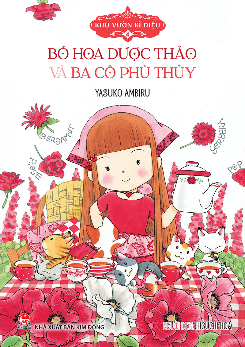 Khu Vườn Kì Diệu - Tập 4 - Bó Hoa Dược Thảo Và Ba Cô Phù Thủy (Tái Bản 2024)