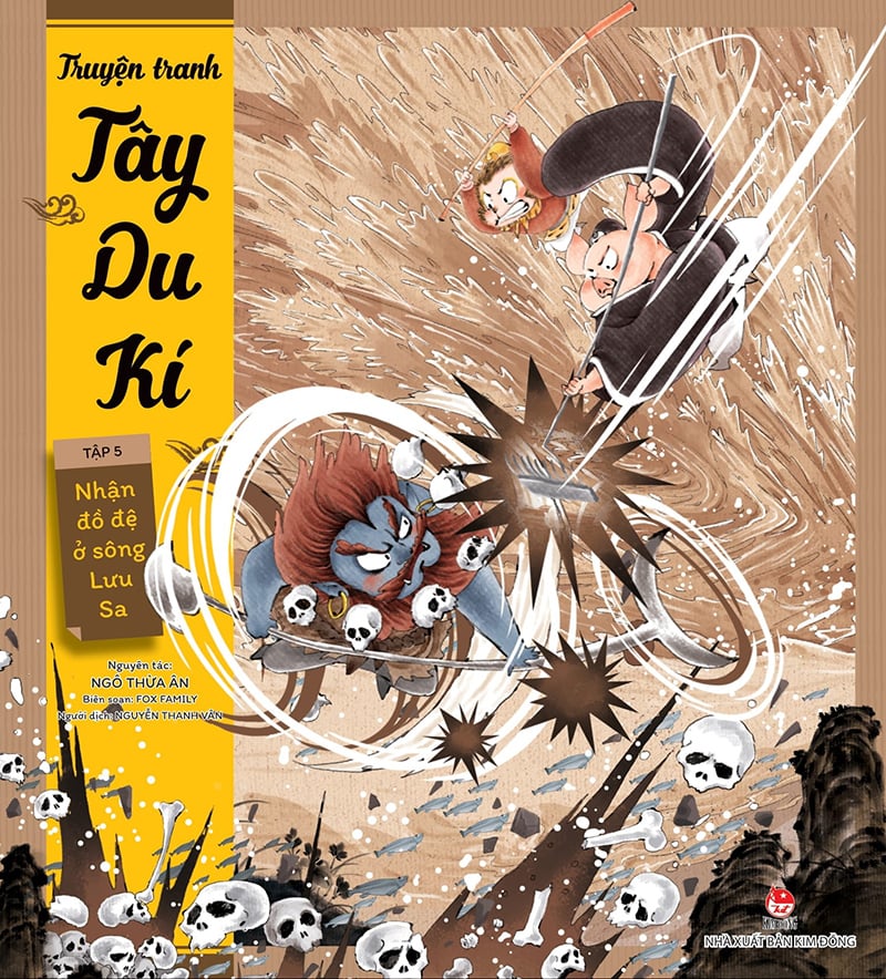 Truyện Tranh Tây Du Kí - Tập 5 Nhận Đồ Đệ Ở Sông Lưu Sa