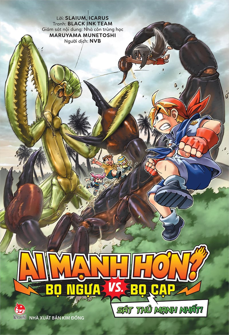 Ai mạnh hơn? - bọ ngựa vs. bọ cạp - sát thủ mạnh nhất! (tặng kèm 01 sticker)