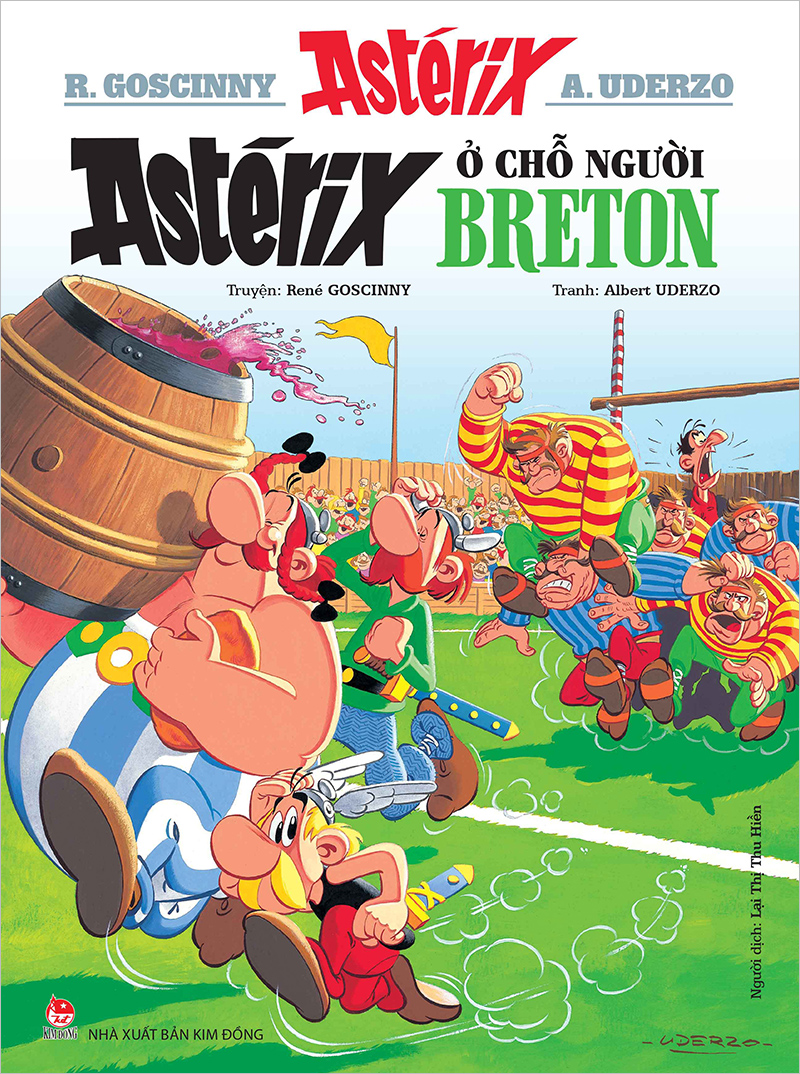 Astérix - Astérix ở chỗ người Breton