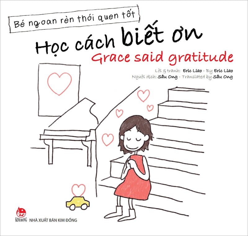 Bé ngoan rèn thói quen tốt - học cách biết ơn - grace said gratitude