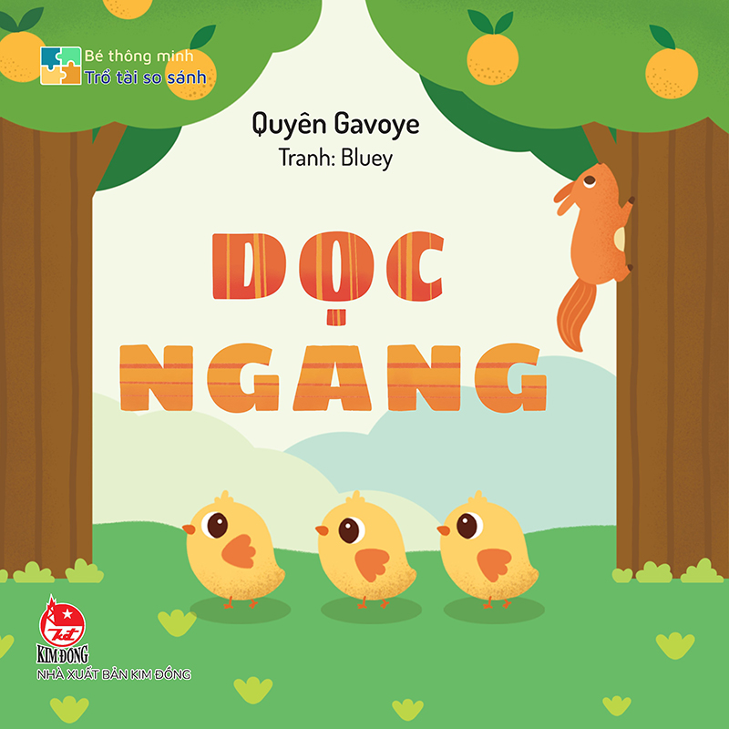 Bé Thông Minh - Trổ Tài So Sánh - Dọc - Ngang - Bìa Cứng