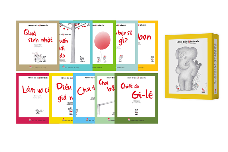 Boxset nezumi - chú chuột đáng yêu (10 quyển)