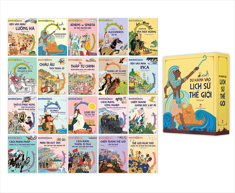 Boxset Du Hành Vào Lịch Sử Thế Giới