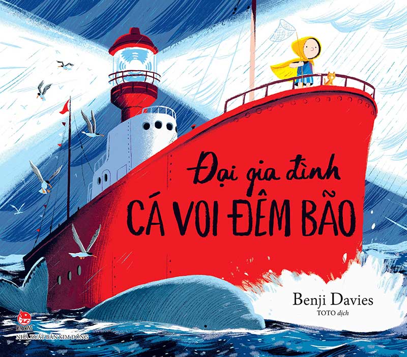 Đại gia đình cá voi đêm bão