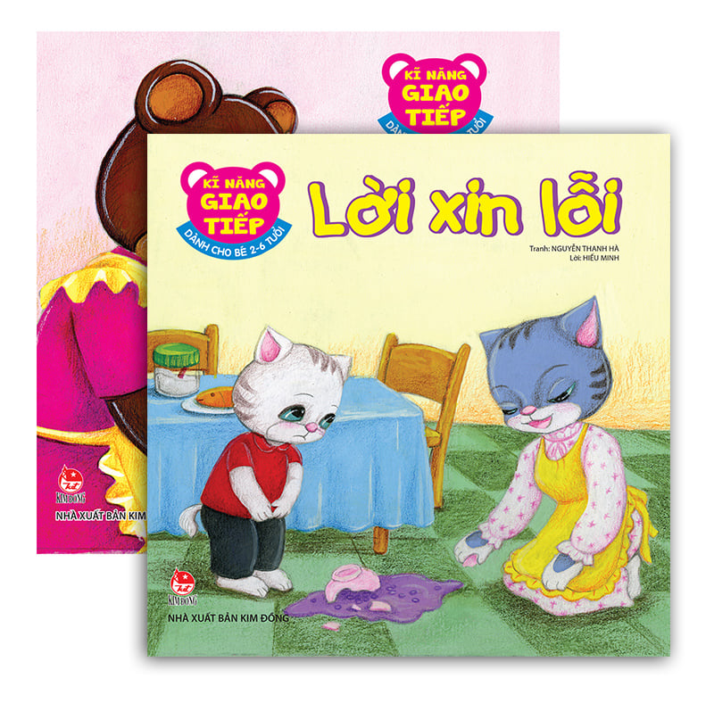 Bộ Kĩ Năng Giao Tiếp Dành Cho Bé 2-6 Tuổi 10 Quyển