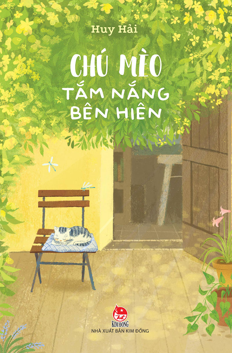 Chú Mèo Tắm Nắng Bên Hiên
