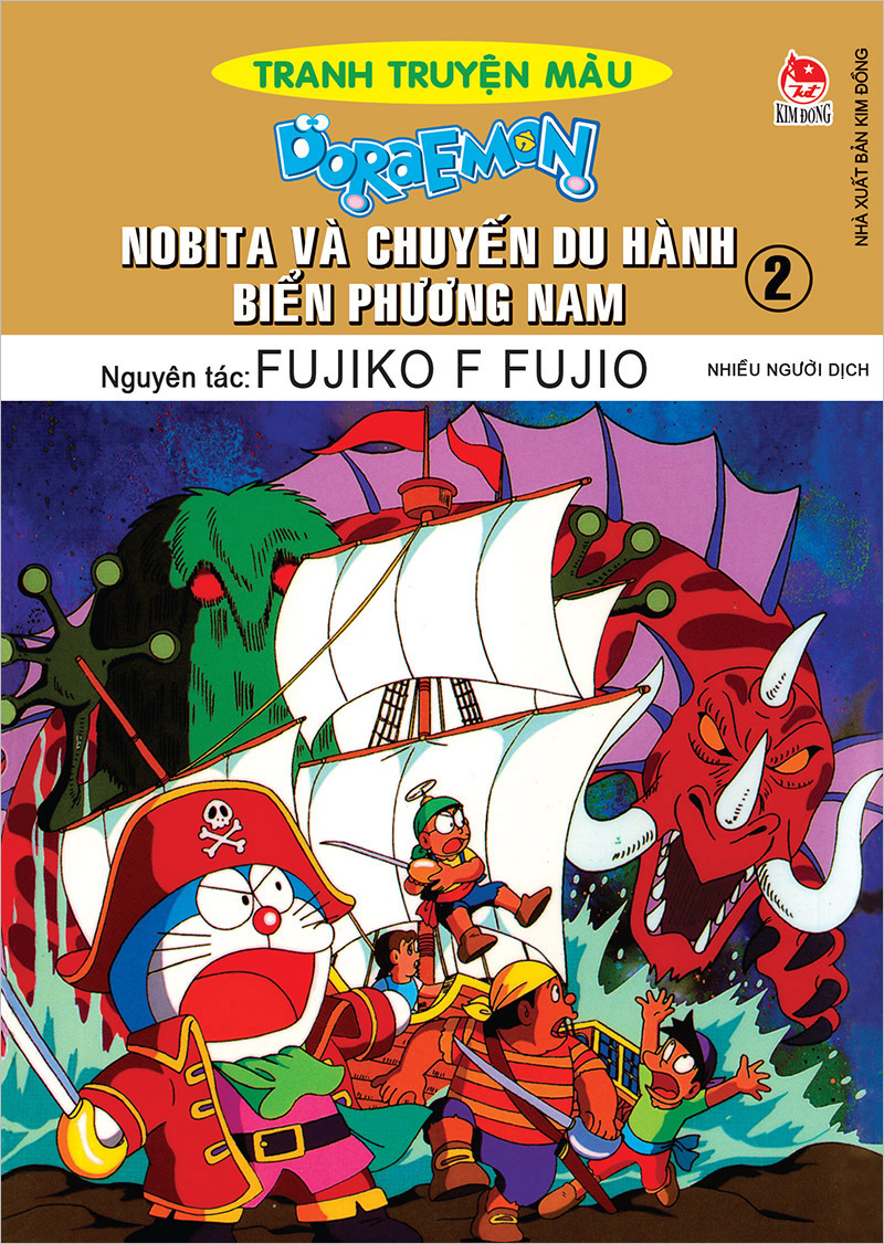 Doraemon - Tranh Truyện Màu - Nobita Và Chuyến Du Hành Biển Phương Nam - Tập 2 (Tái Bản 2023)