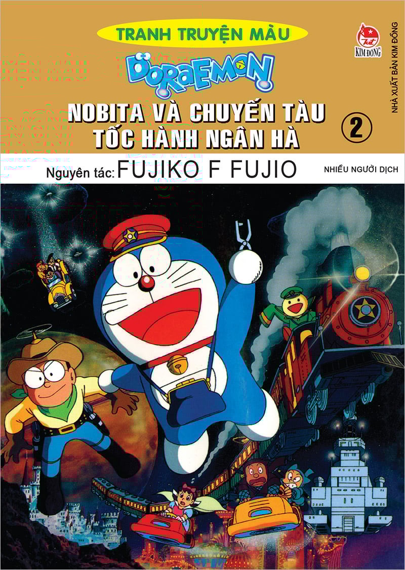 Doraemon - Tranh Truyện Màu - Nobita Và Chuyến Tàu Tốc Hành Ngân Hà - Tập 2 (Tái Bản 2023)