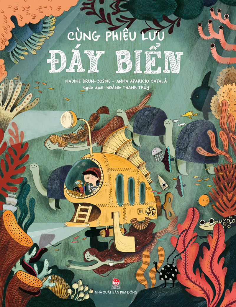 Bộ 4 Cuốn Cùng Phiêu Lưu Cùng Phiêu Lưu Đáy Biển, Cùng Phiêu Lưu Đại Ngàn, Cùng Phiêu Lưu Bầu Trời, Cùng Phiêu Lưu Bắc Cực - Nxb Kim Đồng