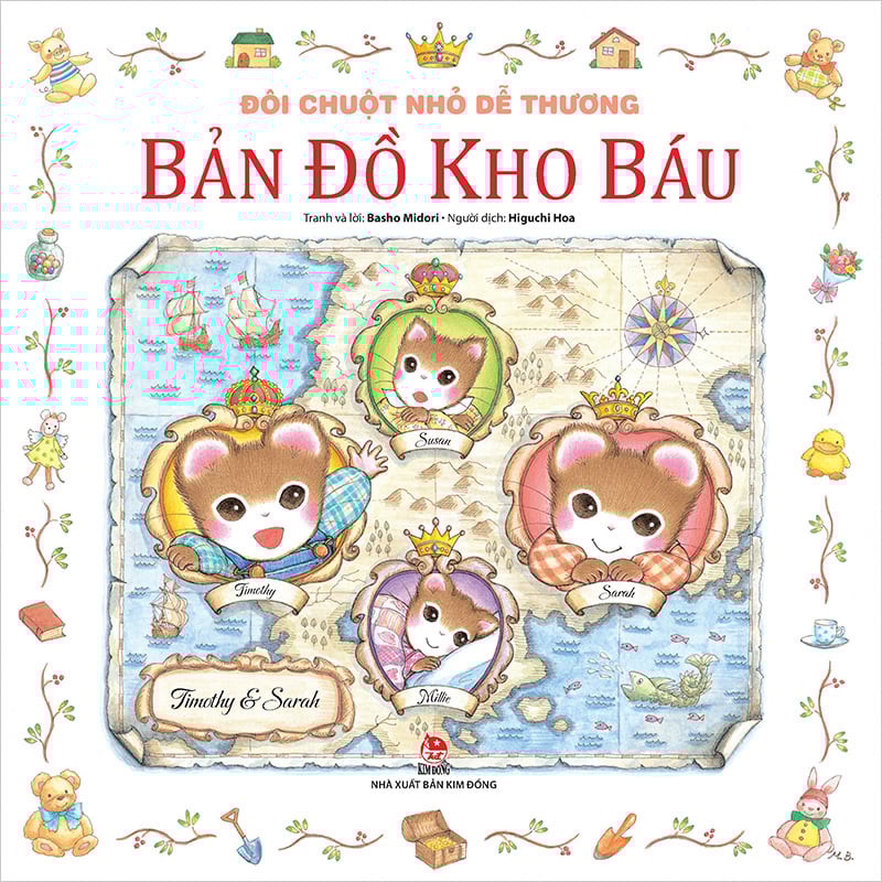 Đôi Chuột Nhỏ Dễ Thương - Bản Đồ Kho Báu (Tái Bản 2024)