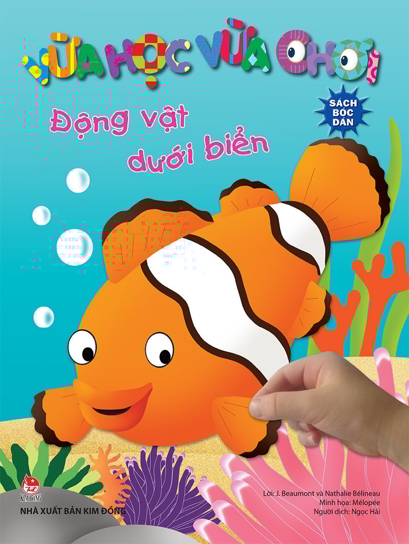 Tô Màu Hoàng Tử Ếch - Động Vật Dưới Biển