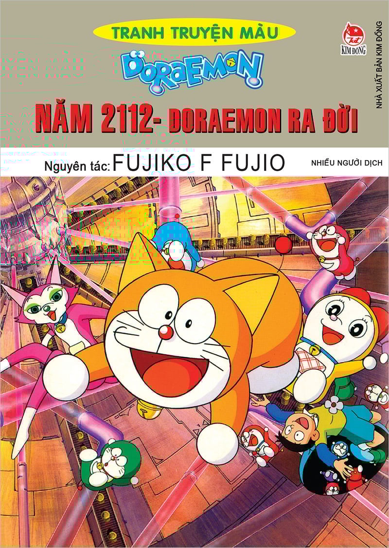 Doraemon - Tranh Truyện Màu - Năm 2112 Doraemon - Ra Đời (Tái Bản 2023)