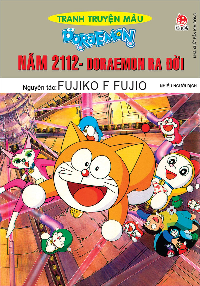 Doraemon Tranh truyện màu - Năm 2112 Doraemon ra đời | Nhà xuất bản Kim ...