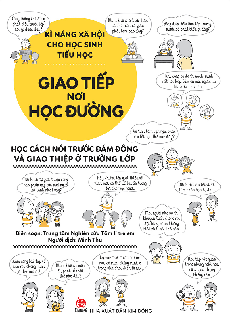 Kĩ Năng Xã Hội Cho Học Sinh Tiểu Học - Giao Tiếp Nơi Học Đường