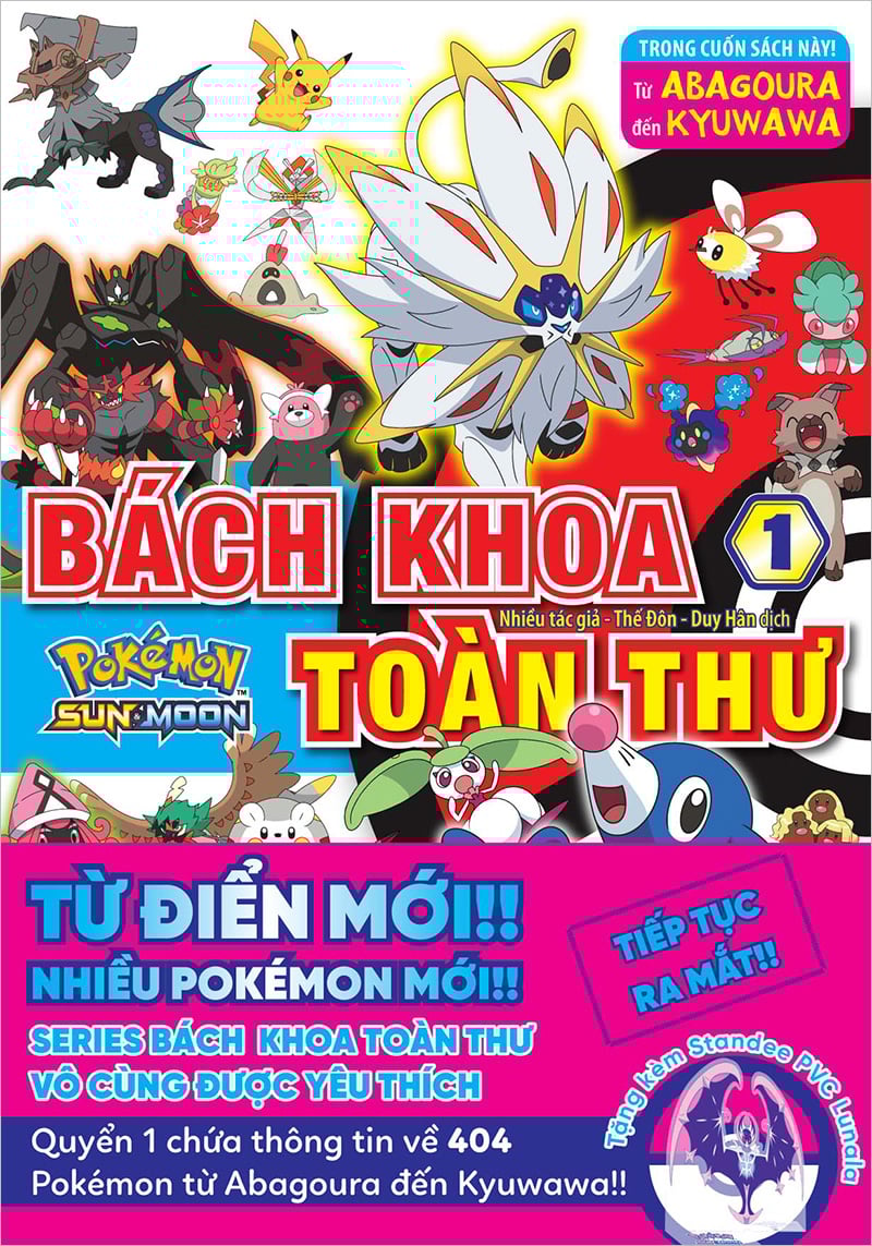 Bách Khoa Toàn Thư Pokémon Sun Và Moon - Tập 1